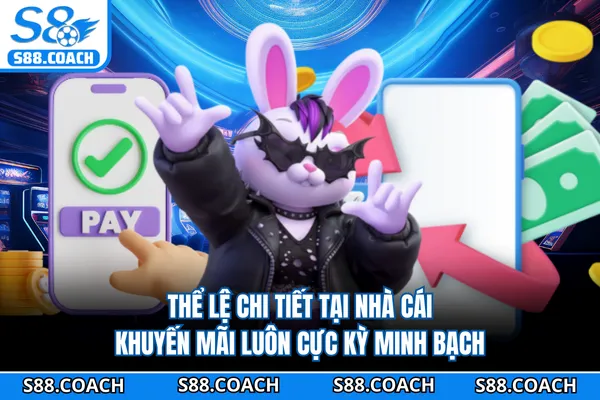Thể lệ chi tiết tại nhà cái khuyến mãi luôn cực kỳ minh bạch Thể lệ chi tiết tại nhà cái khuyến mãi luôn cực kỳ minh bạch