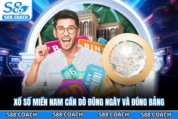 Xổ số miền Nam cần dò đúng ngày và đúng bảng Xổ số miền Nam cần dò đúng ngày và đúng bảng